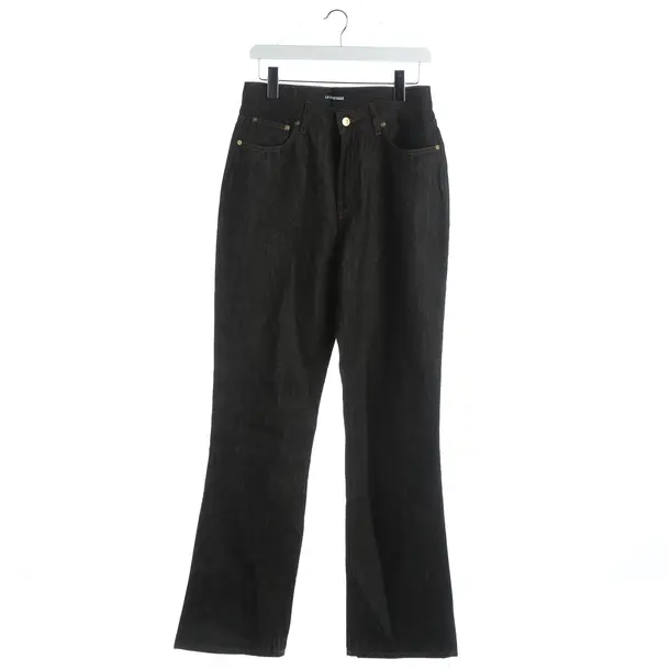 Jeans straight fit, in Grigio scuro, Cotone, Jacquemus