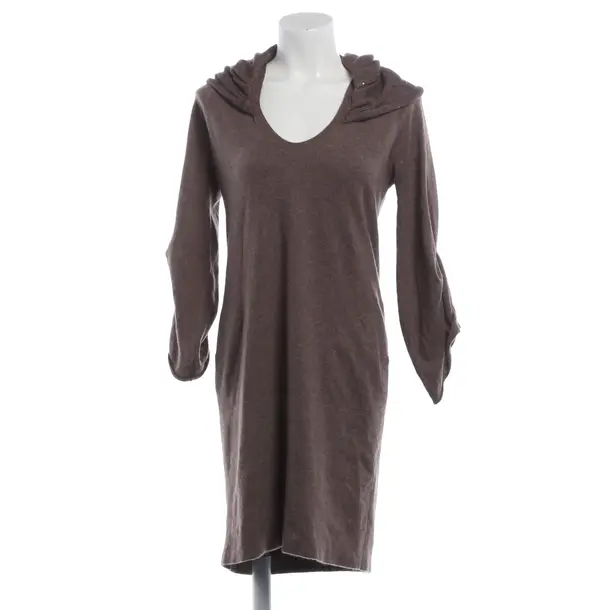 Kleid, in Braun, Kaschmir, Brunello Cucinelli