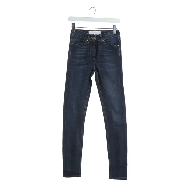 Slim Fit Jeans, in Blue, Cotton, Elisabetta Franchi