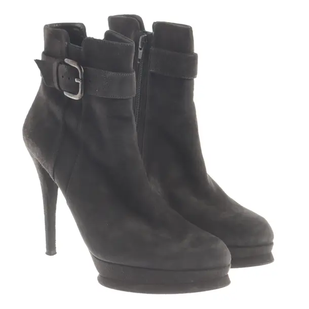 Ankle Boots, in Dark Gray, Stuart Weitzman
