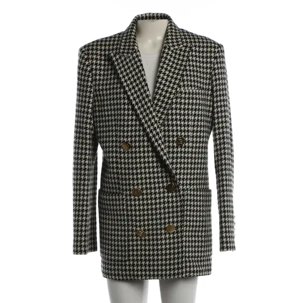 Mid-Season Coat, in White, Wolle, Balmain