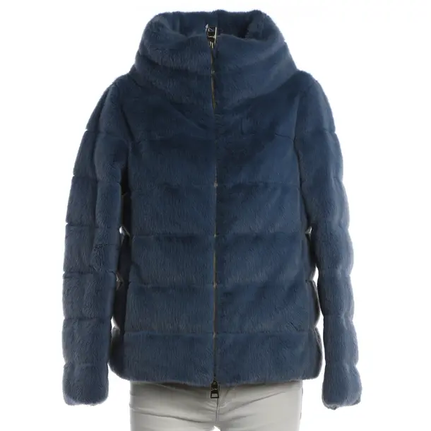 Winter Jacket, in Blue, Polyester, Herno