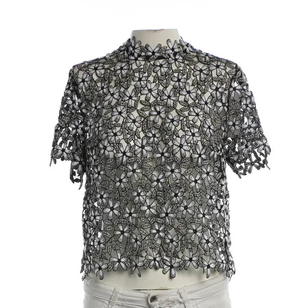 Shirt, in White, Spitze, self-portrait