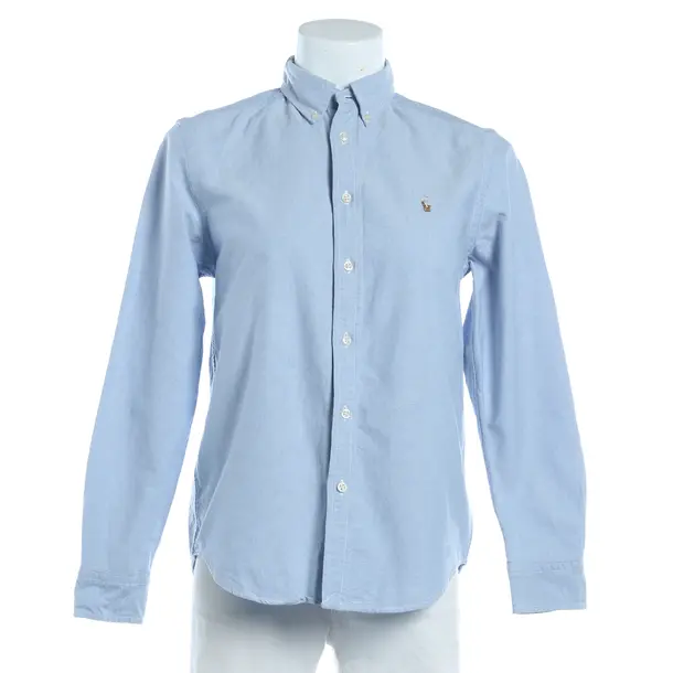 Bluse, in Blau, Baumwolle, Polo Ralph Lauren