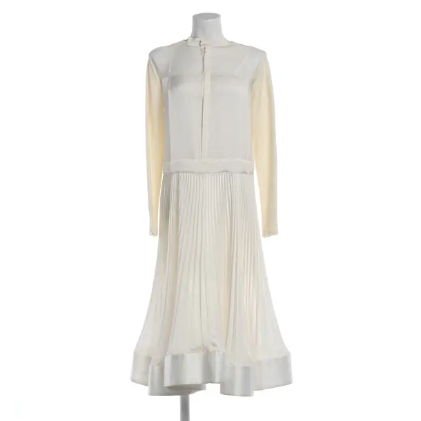 Dress, in Beige, Wool, Sacai