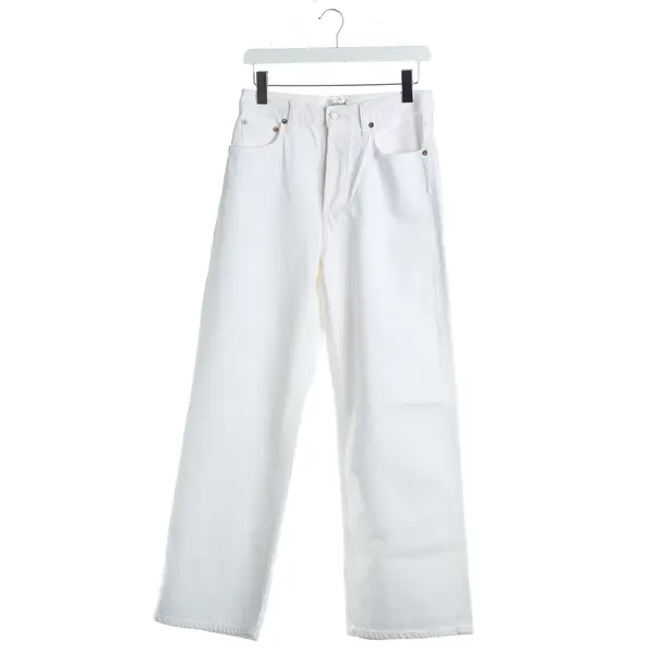 Boyfriend Jeans, in Beige, Denim, Agolde