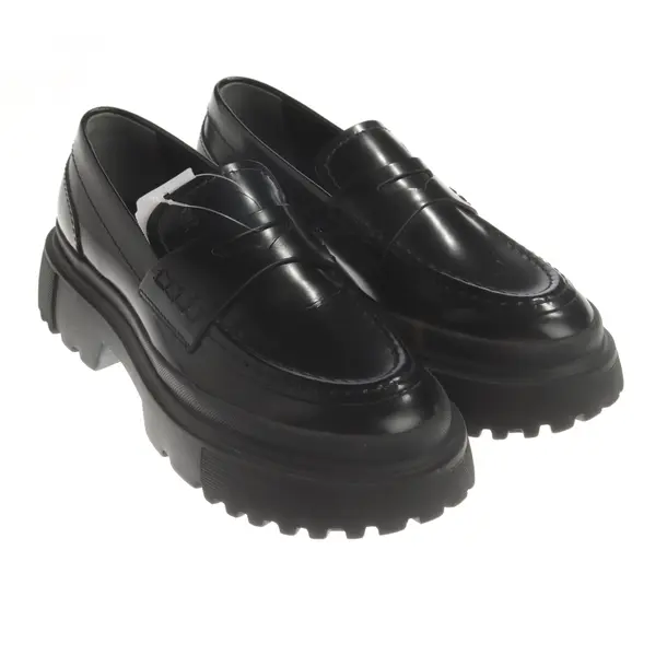 Loafers, in Black, Hogan
