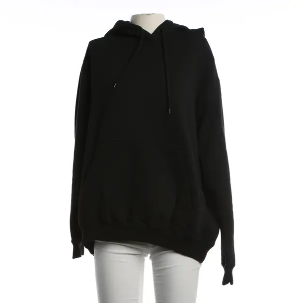Felpa con cappuccio, in Nero, Cotone, MSGM