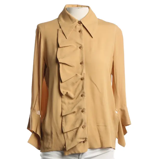 Blouse, in Camel, Viscose, Elisabetta Franchi