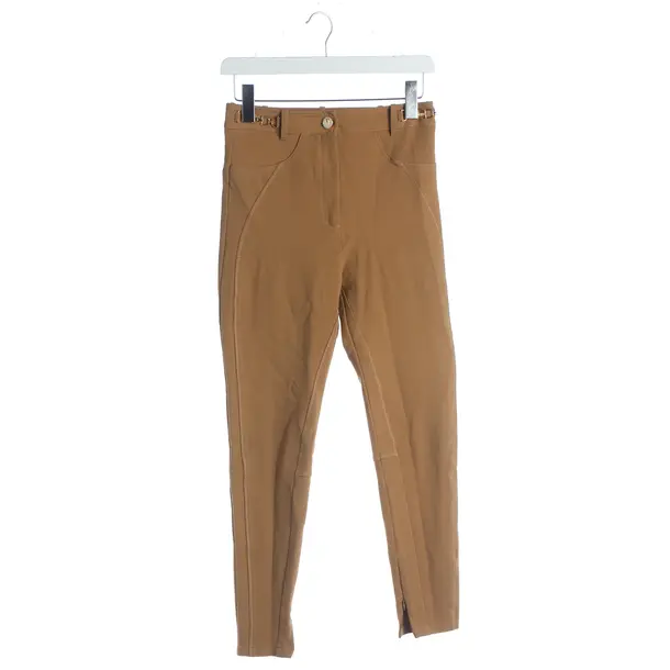 Pants, in Light Brown, Cotton, Elisabetta Franchi