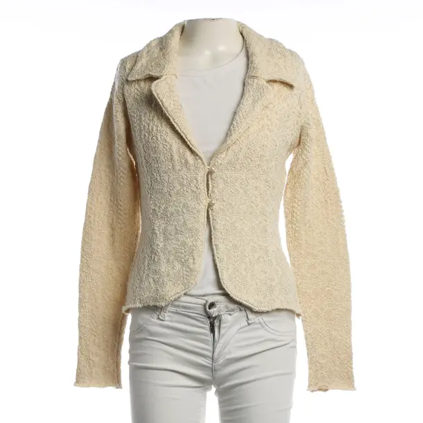 Blazer, in Cream, Wolle, Ermanno Scervino
