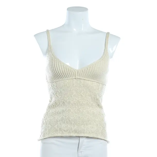 Top, in Beige, Wool, Ermanno Scervino