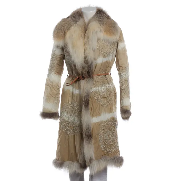 Winter Coat, in Beige, Polyamid, Ermanno Scervino