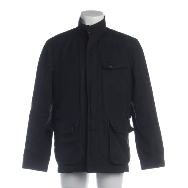 Overcoat in Blue, Polyamide, Fay
