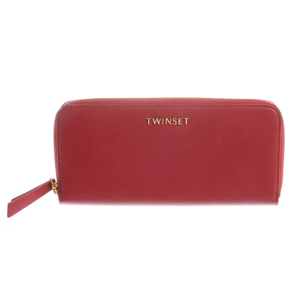 Geldbörse in Rot, Leder, Twin Set