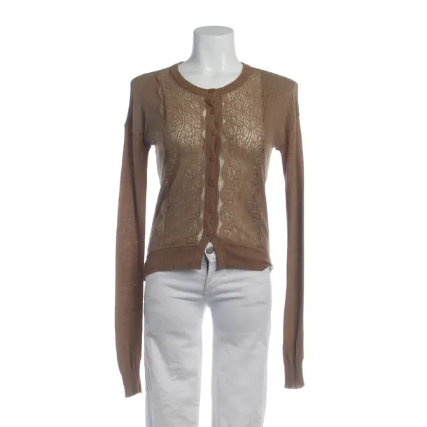 Strickjacke in Braun, Viskose, Twin Set