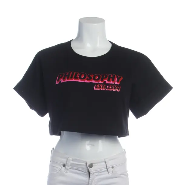 Shirt in Schwarz, Baumwolle, Philosophy di Lorenzo Serafini