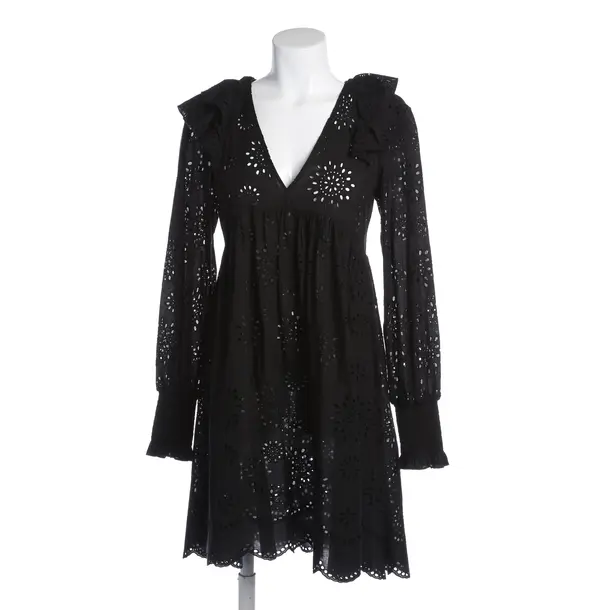 Kleid in Schwarz, Baumwolle, Twin Set