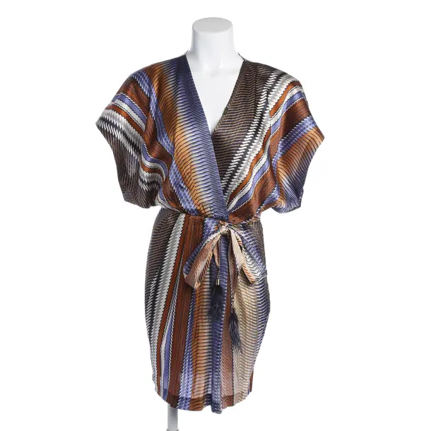 Kleid in Mehrfarbig, Seide, Elisabetta Franchi