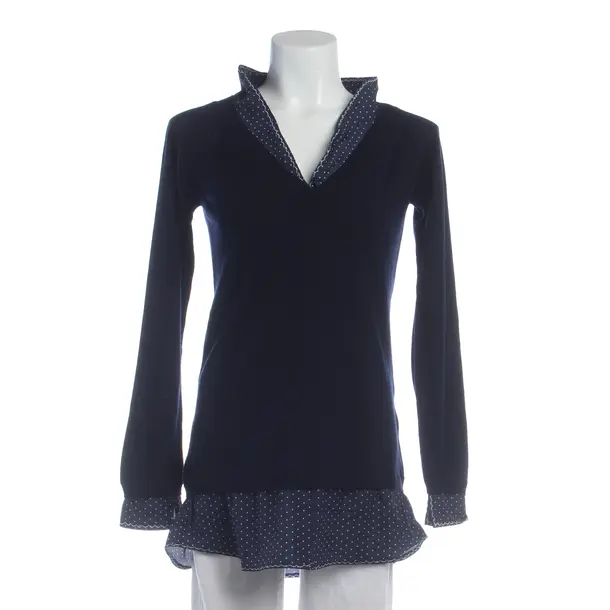Blouse in Blue, Wool, Love Moschino