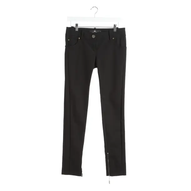 Hose in Schwarz, Baumwolle, Elisabetta Franchi