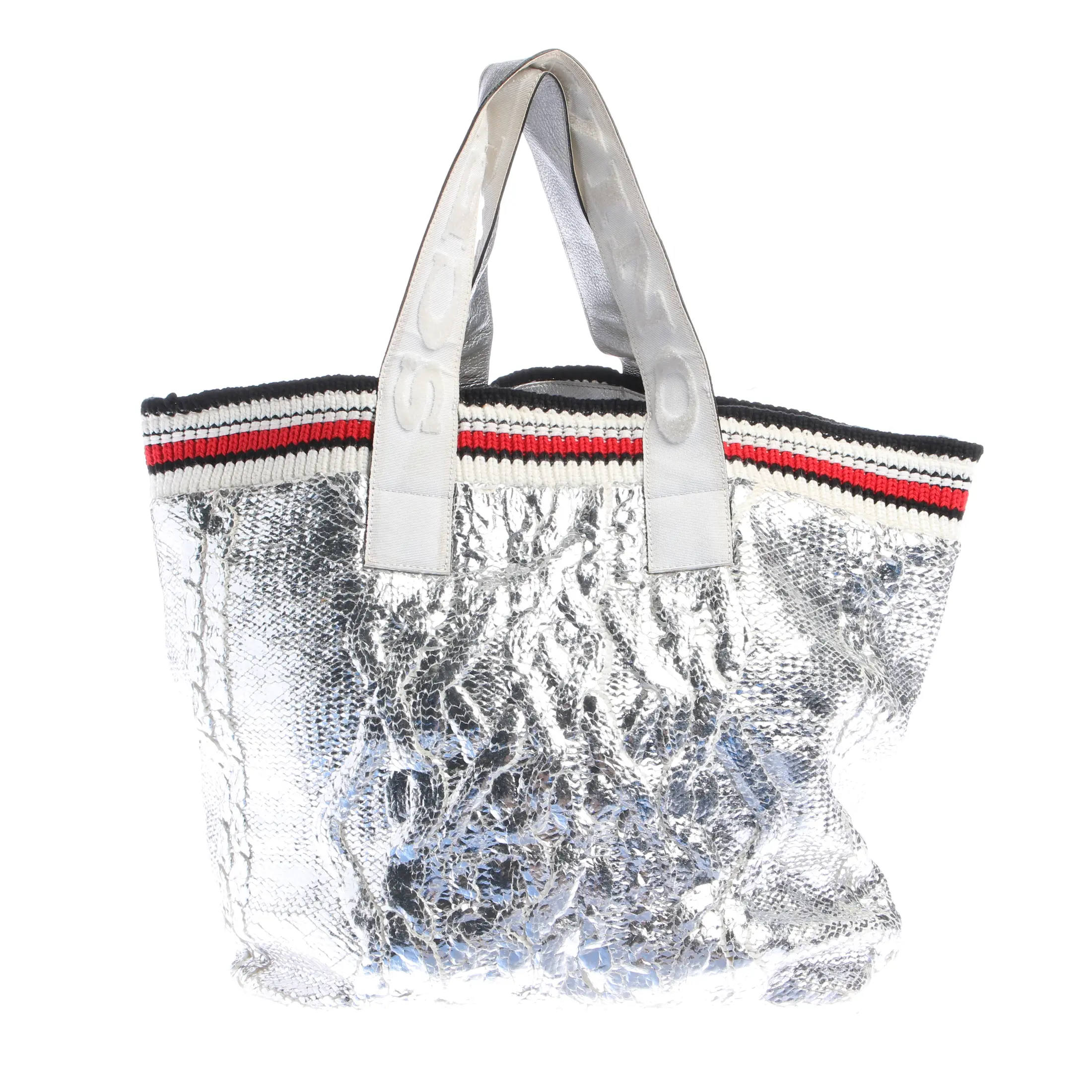 Ermanno Scervino Shopper in Silber