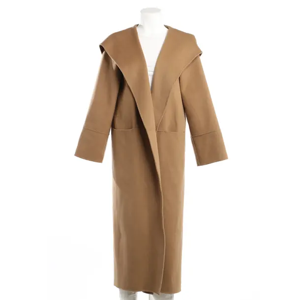 Cappotto mezza stagione, in Marrone chiaro, Lana, Max Mara