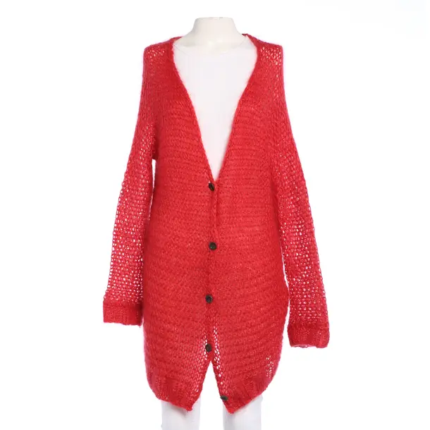 Strickjacke in Rot, Seide, Gucci