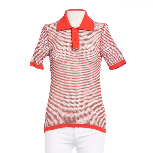 Poloshirt in Rot, Baumwolle, Bottega Veneta
