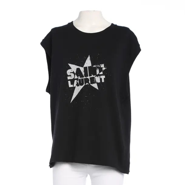 Shirt in Schwarz, Baumwolle, Saint Laurent