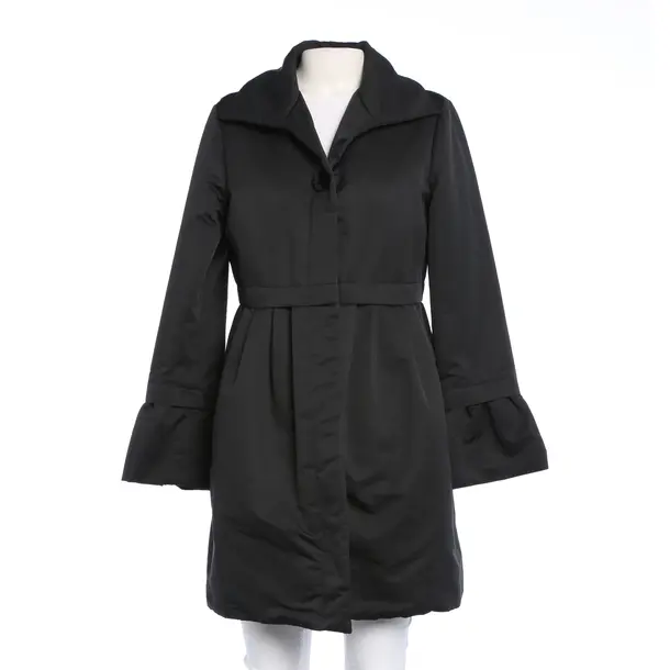 Winter Coat in Black, Polyester, Armani Collezioni
