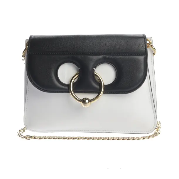 Abendtasche, in Weiß, Leder, JW Anderson