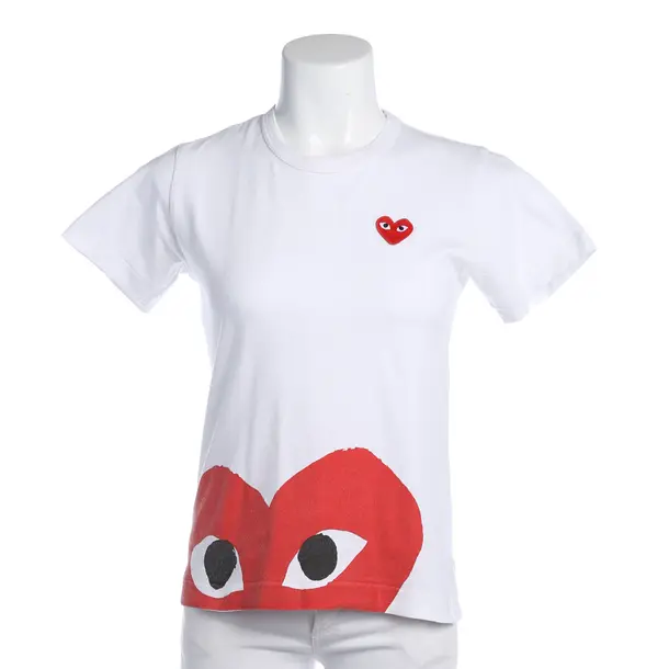 Shirt in Weiß, Baumwolle, Comme des Garcons