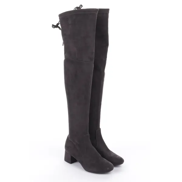 Overkneestiefel in Grau, , Unisa