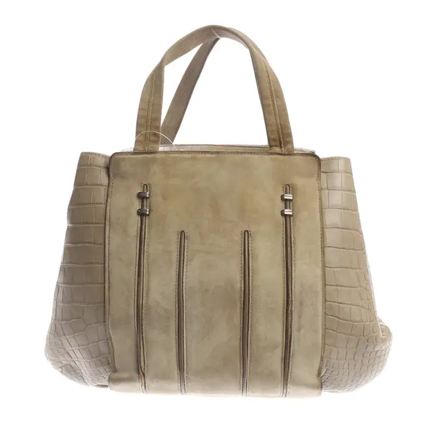 Wristel, in Gray green, Leather, Brioni