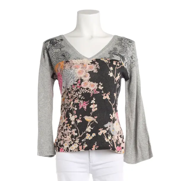 pullover, in Gray, silk, Marc Cain