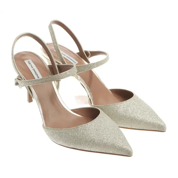 Slingbacks, in Silber, Tabitha Simmons
