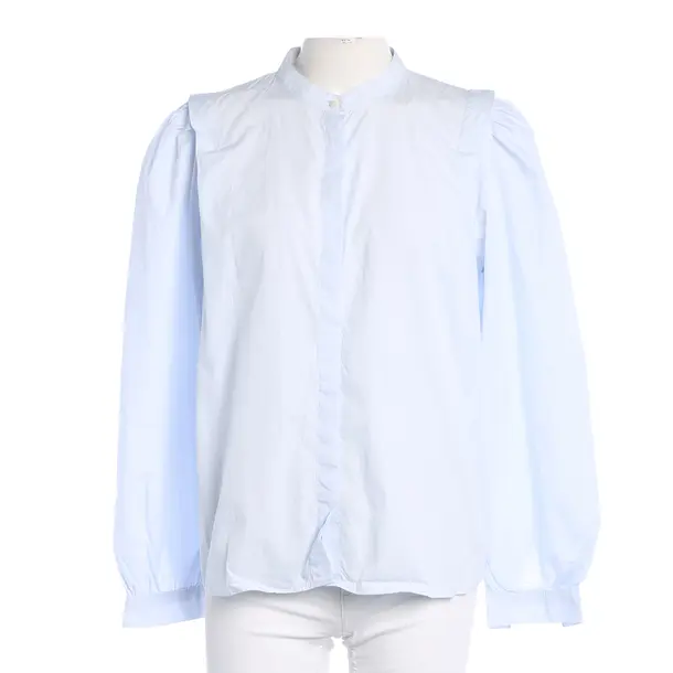 Bluse, in Hellblau, Baumwolle, Closed