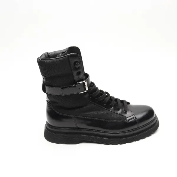 Biker Boots in Schwarz, , Prada