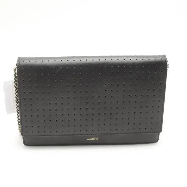 Shoulder Bag in Black, Leather, Anine Bing