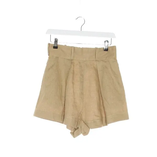 Linen Shorts in Brown, Linen, Zimmermann