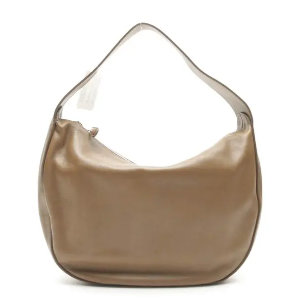 Schultertasche, in Braun, Leder, The Row
