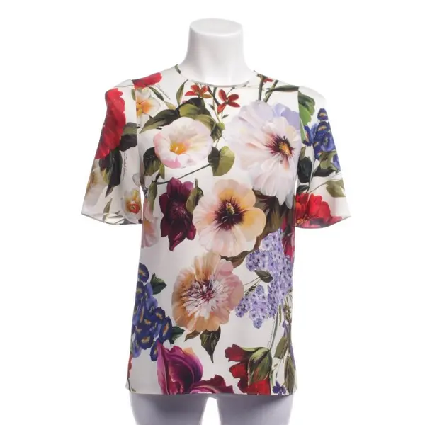Bluse in Mehrfarbig, Seide, Dolce & Gabbana