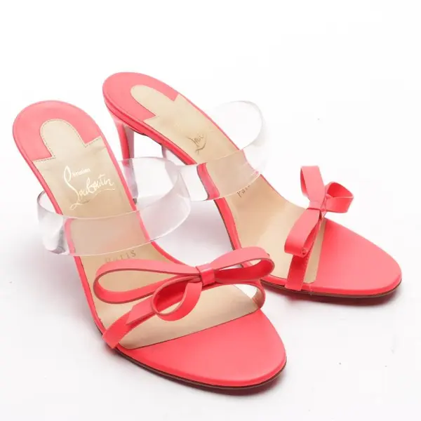 Sandaletten in Neon, , Christian Louboutin