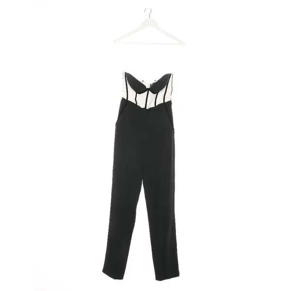 Jumpsuit in Schwarz, Acetat, David Koma