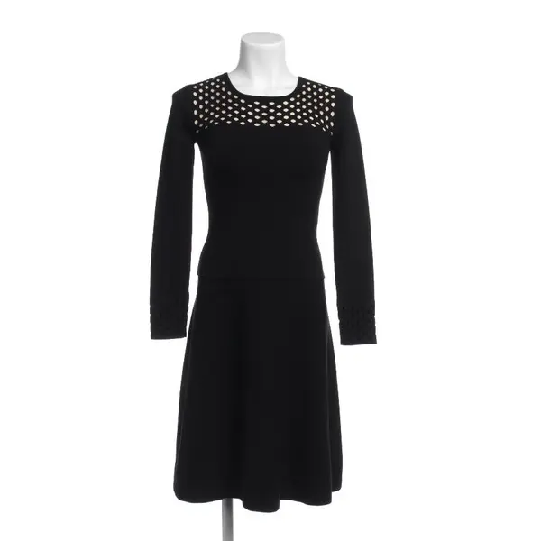 Kleid in Schwarz, Viskose, Fendi