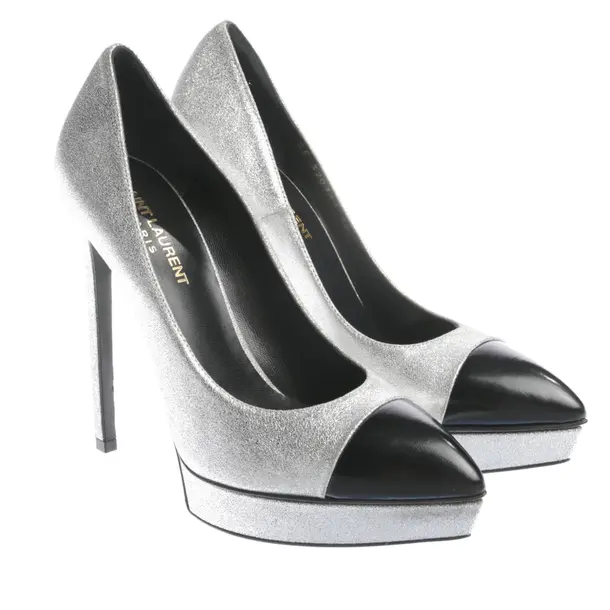 Pumps in Metallic, , Saint Laurent