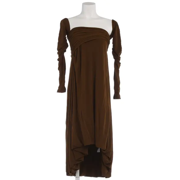 Cocktailkleid in Braun, Viskose, Khaite