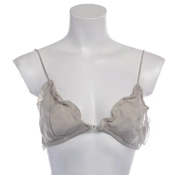 Fendi Bikini-Oberteil 38 Beige - Weiß - - Pre-Loved Designer Fashion - Fendi Second Hand Designer Shop