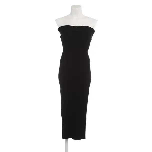 Cocktailkleid in Schwarz, Viskose, Bottega Veneta